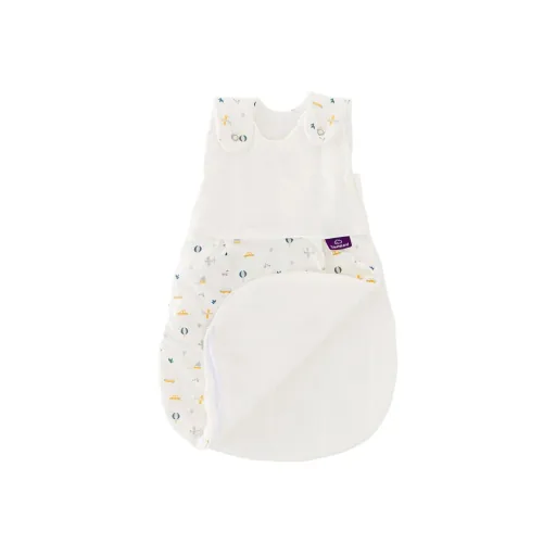 Träumeland Liebmich Baby Schlafsack, Schlummersack, Innenschlafsack - BrummBrumm, Grösse: 62/68
