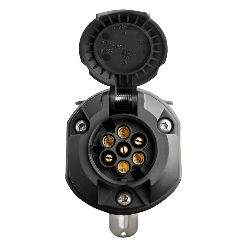 Spannungsreduzierer 24 Volt auf 12 Volt, 13-polig LKW auf 7-polig PKW
