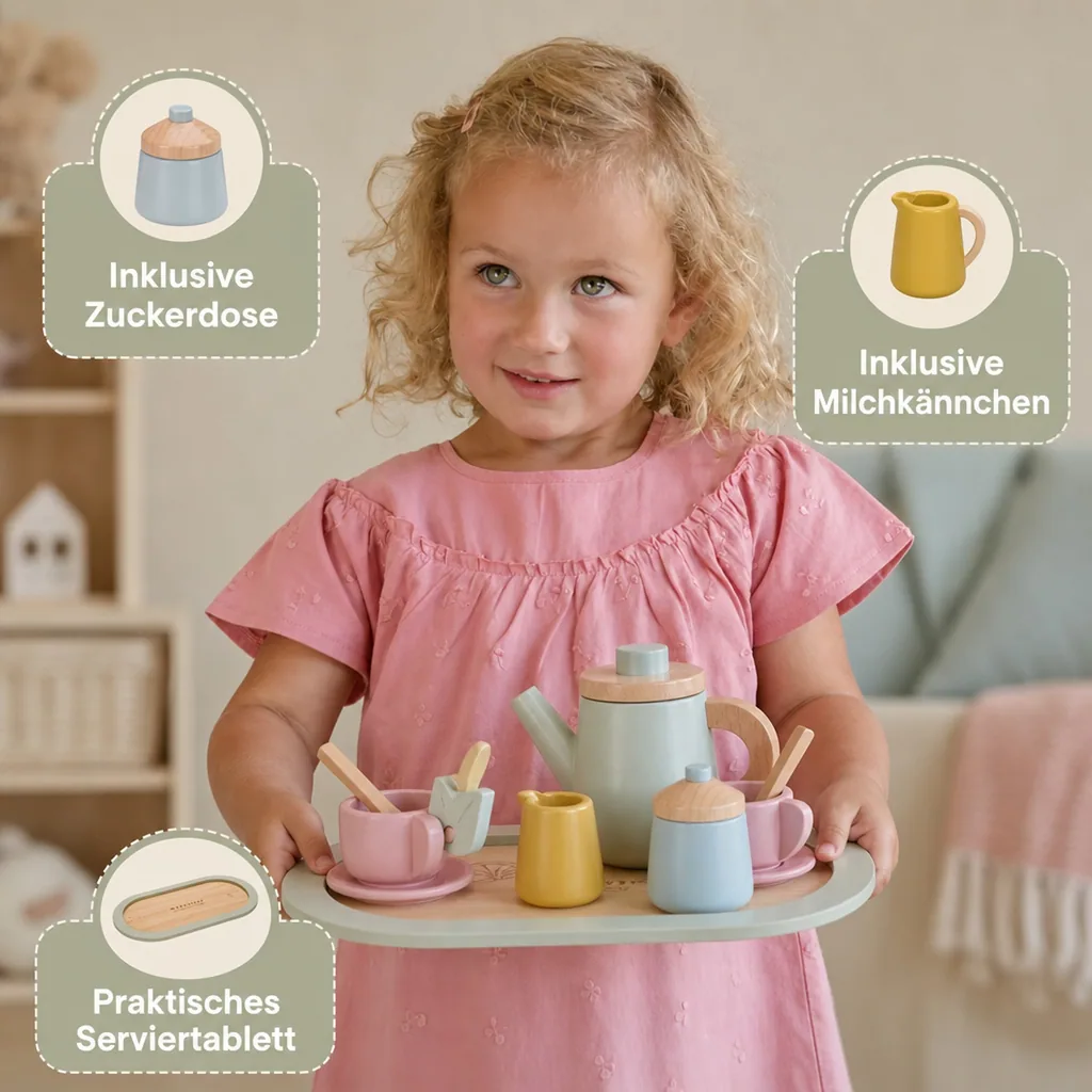 Little Dutch Teeservice "Wild Flowers"