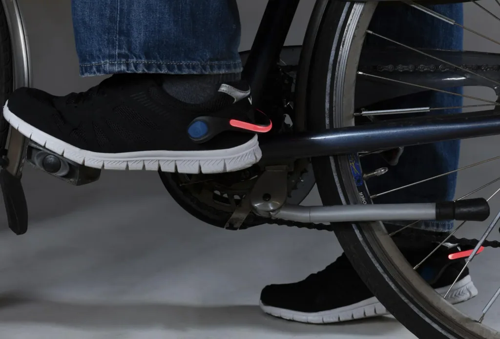 Leuchtclips für Schuhe im Doppelpack, Sichtbarkeit bei Dunkelheit