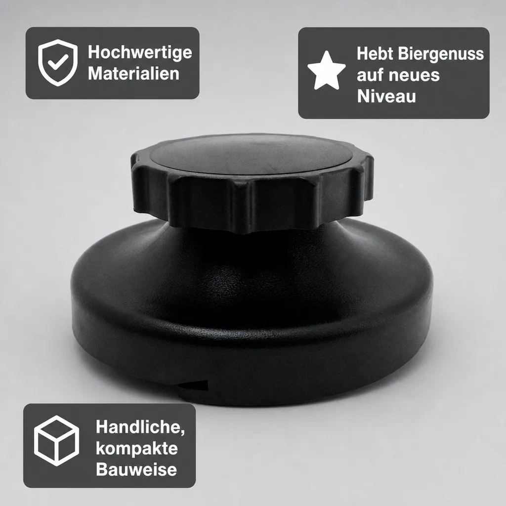 Bierfasslüfter, Fassentlüfter - Sicher und Zuverlässig, Ausführung: für Flachfitting und Kombifitting