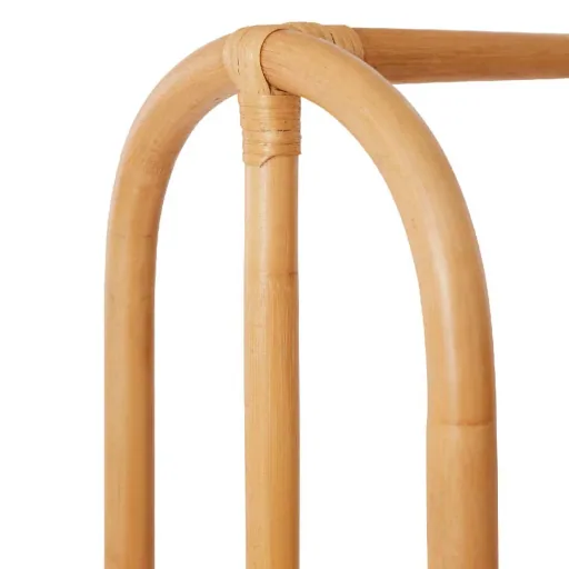 OyOY Kinder Kleiderständer Rainbow Rattan natur
