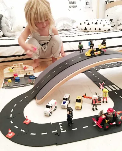 Way to Play Spielstrasse Set Grand Prix
