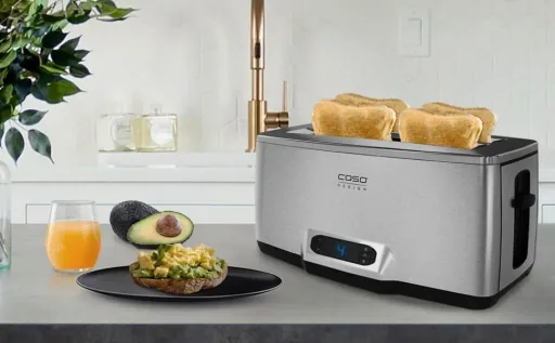 Toaster "INOX 4", Edelstahl, 1850 Watt