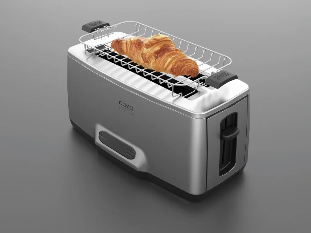 Toaster "INOX 4", Edelstahl, 1850 Watt