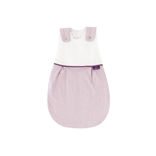 Träumeland Liebmich Baby Schlafsack, Schlummersack, Innenschlafsack 3tlg. Set - Punkte Rosa, Grösse: 80/86