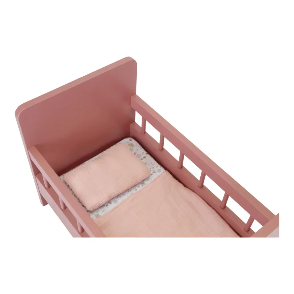 Little Dutch Kinderspielzeug  Puppenbett - Essentials, Pink