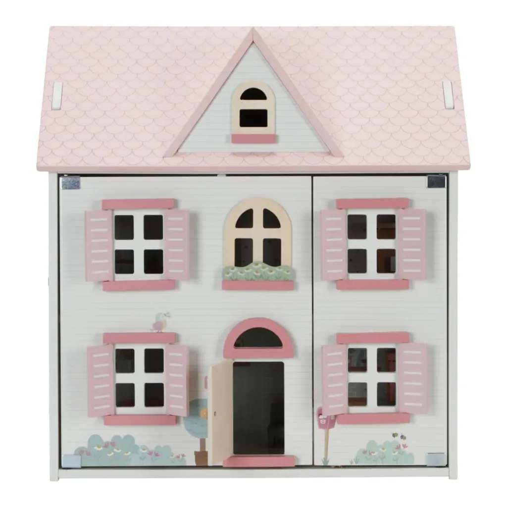 Little Dutch Puppenhaus Holz: Holzpuppenhaus mit Grosses zum Spielen & Einrichten (ab 3 Jahren)