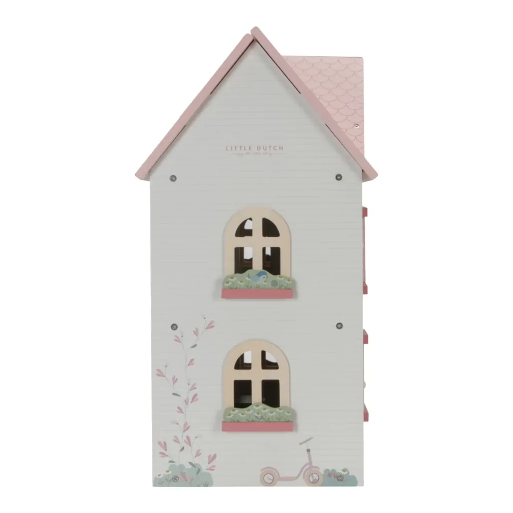 Little Dutch Puppenhaus Holz: Holzpuppenhaus mit Grosses zum Spielen & Einrichten (ab 3 Jahren)