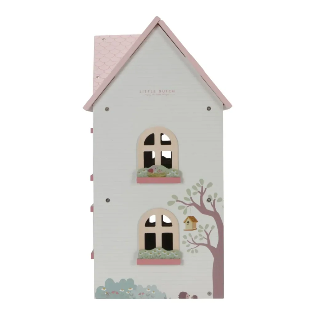 Little Dutch Puppenhaus Holz: Holzpuppenhaus mit Grosses zum Spielen & Einrichten (ab 3 Jahren)