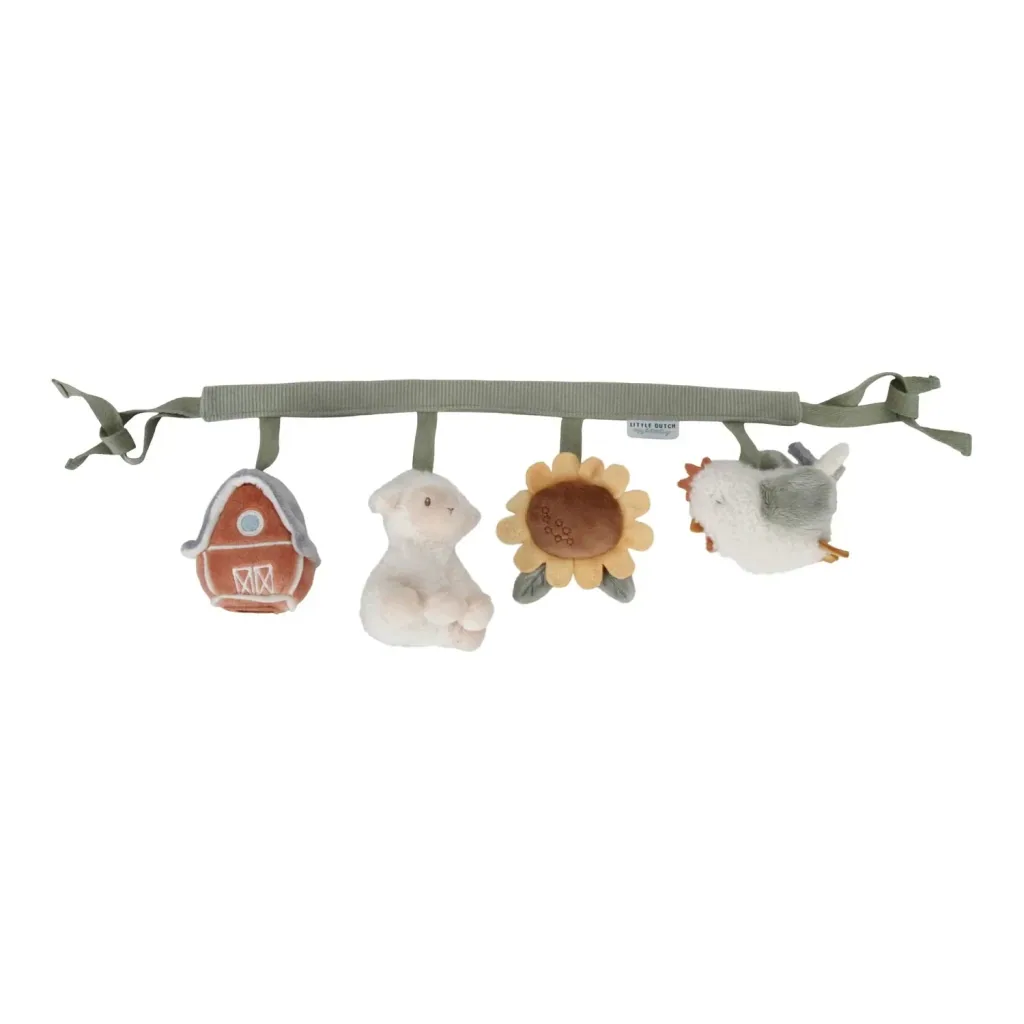 Little Dutch Kinderwagenkette Little Farm, 14x35x8