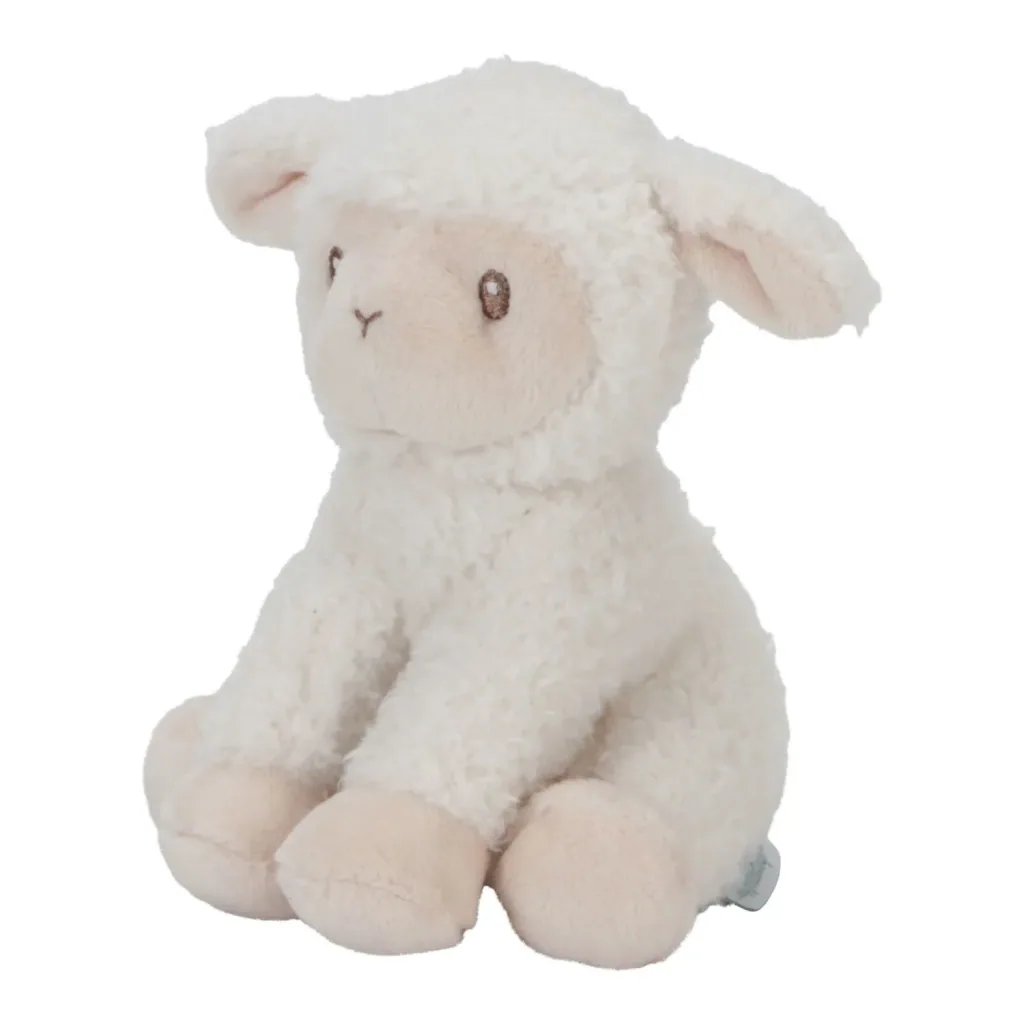 Little Dutch Geschenkset Little Farm: Schmusetuch, Kuscheltier & Rassel für Babys