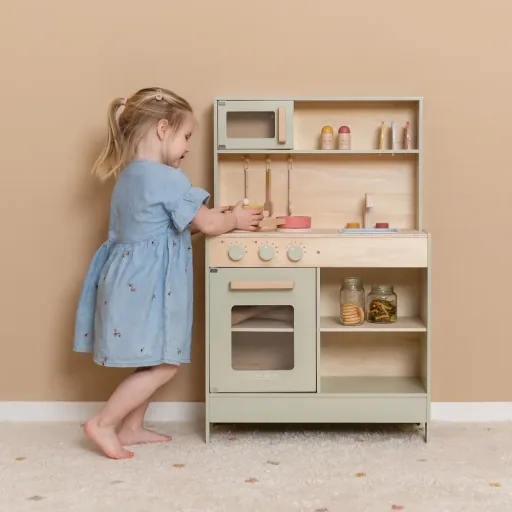 Little Dutch Holz Spielzeugküche mint