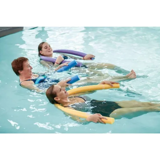 Poolnudel Gelb 160cm, Schwimmnudel, Schwimmhilfe
