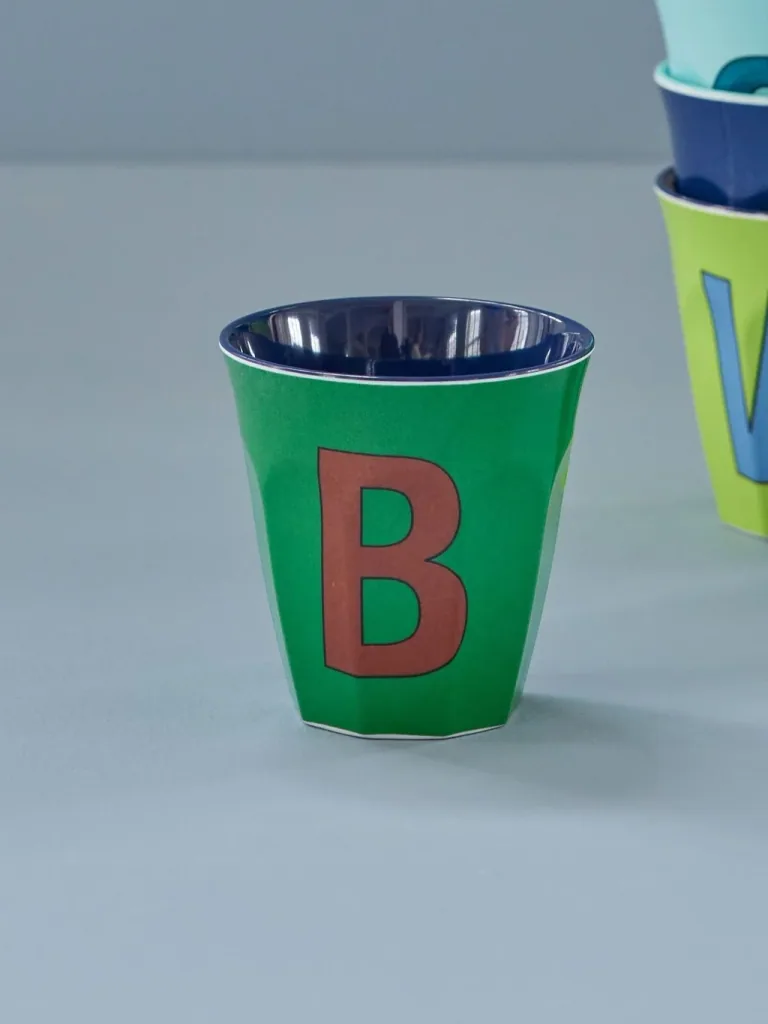 RICE Becher - B, 250 ml, Melamine, Farbe: Wald grün