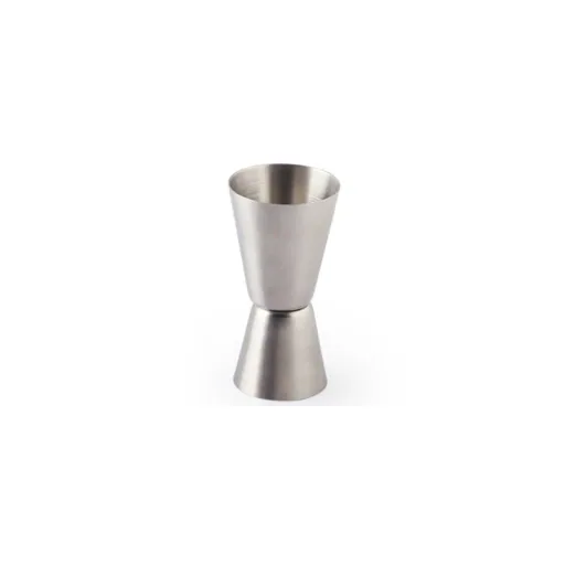 Jigger, Cocktail Messbecher - Edelstahl: Präzise Dosierung für Cocktails & Getränke (30ml & 50ml)