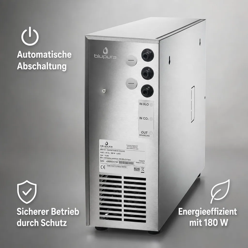 Wassersprudler, Wasserspender, Warmkarbonator - Blupura