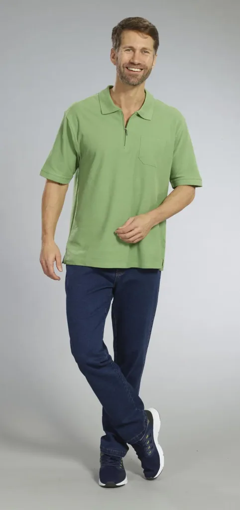 5 Pocket Jeans, Farbe bluestone, Gr.48