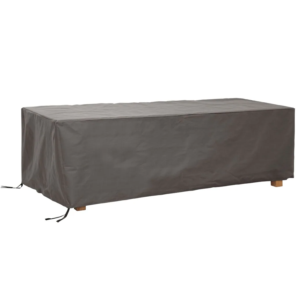 Outdoor-Tischabdeckung 245 x 105 x 75 cm, wasserdicht und UV-beständig, schwerer Gartenmöbelschutz für Tische bis 240 cm, langlebiger Wetterschutz gegen Regen, Schmutz und Sonne