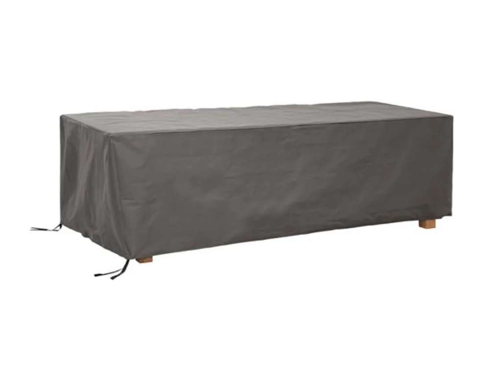Outdoor-Tischabdeckung 245 x 105 x 75 cm, wasserdicht und UV-beständig, schwerer Gartenmöbelschutz für Tische bis 240 cm, langlebiger Wetterschutz gegen Regen, Schmutz und Sonne