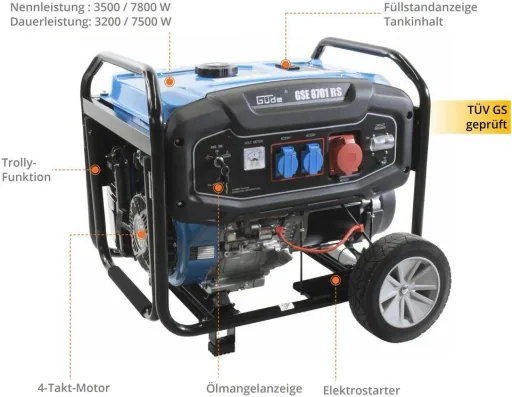 Stromerzeuger GSE 8701 RS
