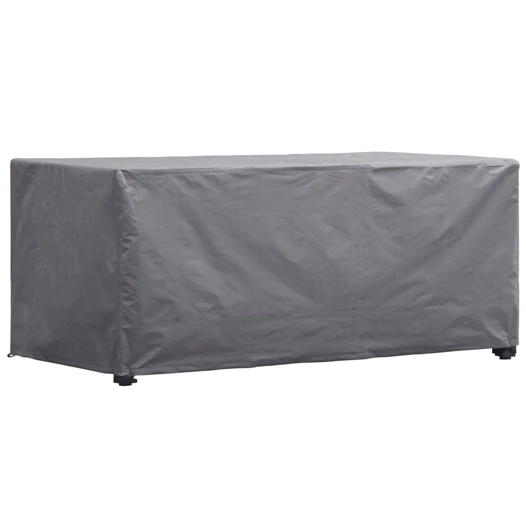 Schutzabdeckung für Gartentisch 145 x 105 x 75 cm, wasserabweisend und UV-beständig, starke Outdoor-Abdeckung gegen Regen und Schmutz, atmungsaktives Gewebematerial, geeignet für Tische bis 140 cm