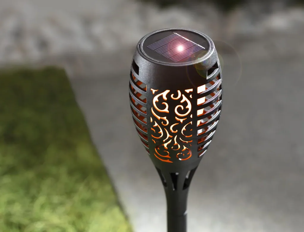 Solar LED Flammenleuchte - 5er Set