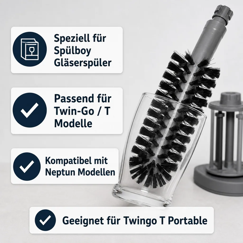 Spülbürste, Innenbürste für SPÜLBOY Gläserspülgerät