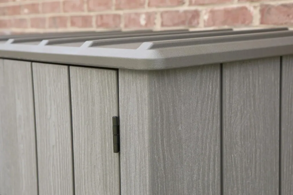 Lifetime Geräteschrank XL 136,3×69,9×172,1 cm Grau – stahlverstärkt, abschließbar