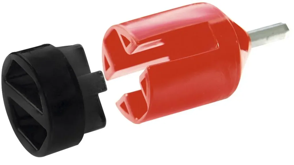 Ringisolator "Kompakt", 100 Stück im Eimer inklusive Einschraubhilfe