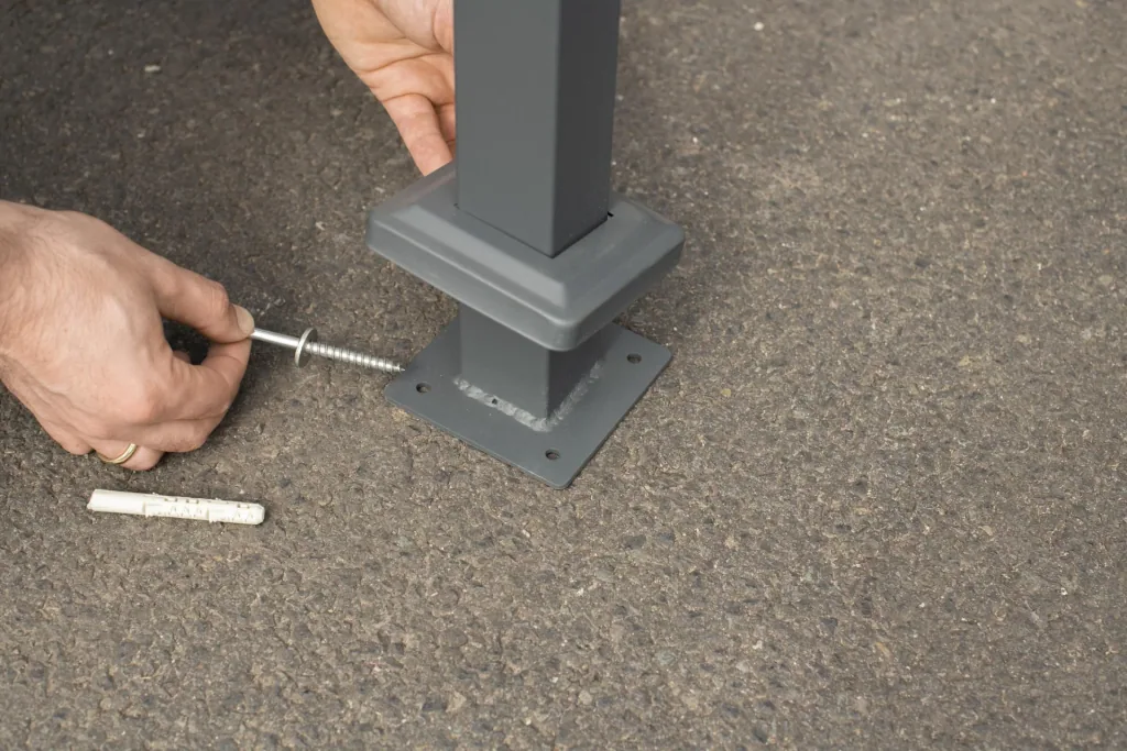 Mülltonnenverkleidung Planum 5er Box, 150 cm, antharzit
