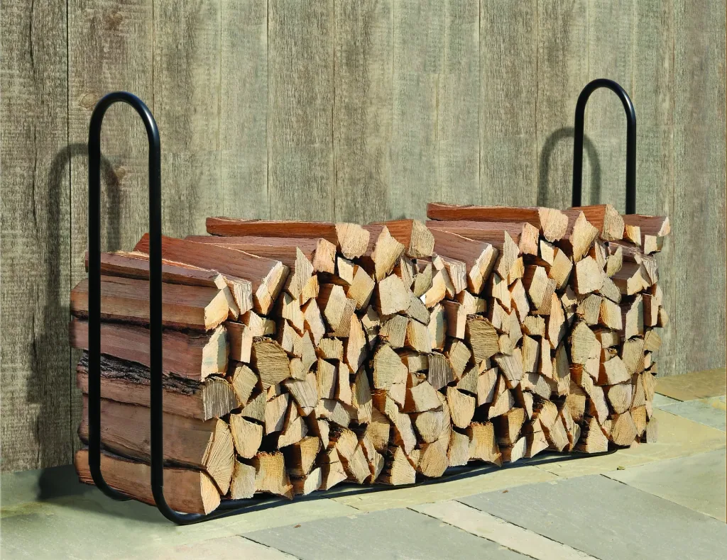 Kaminholzregal 244 cm, Traglast 544 kg