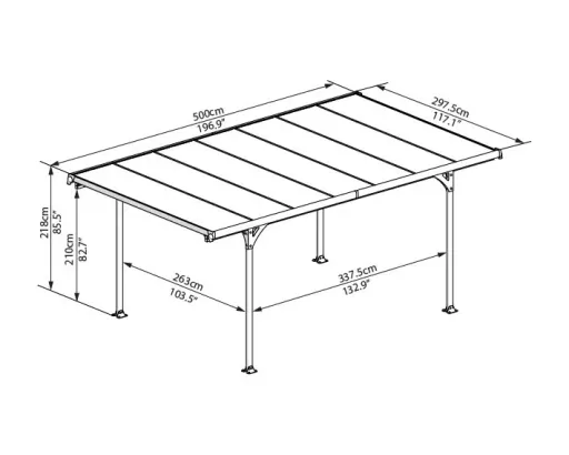 Palram Carport Verona