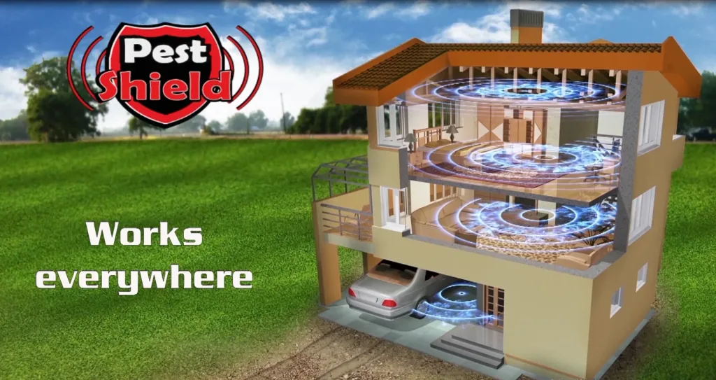 Ultraschall-Schädlingsvertreiber "Pest Shield"