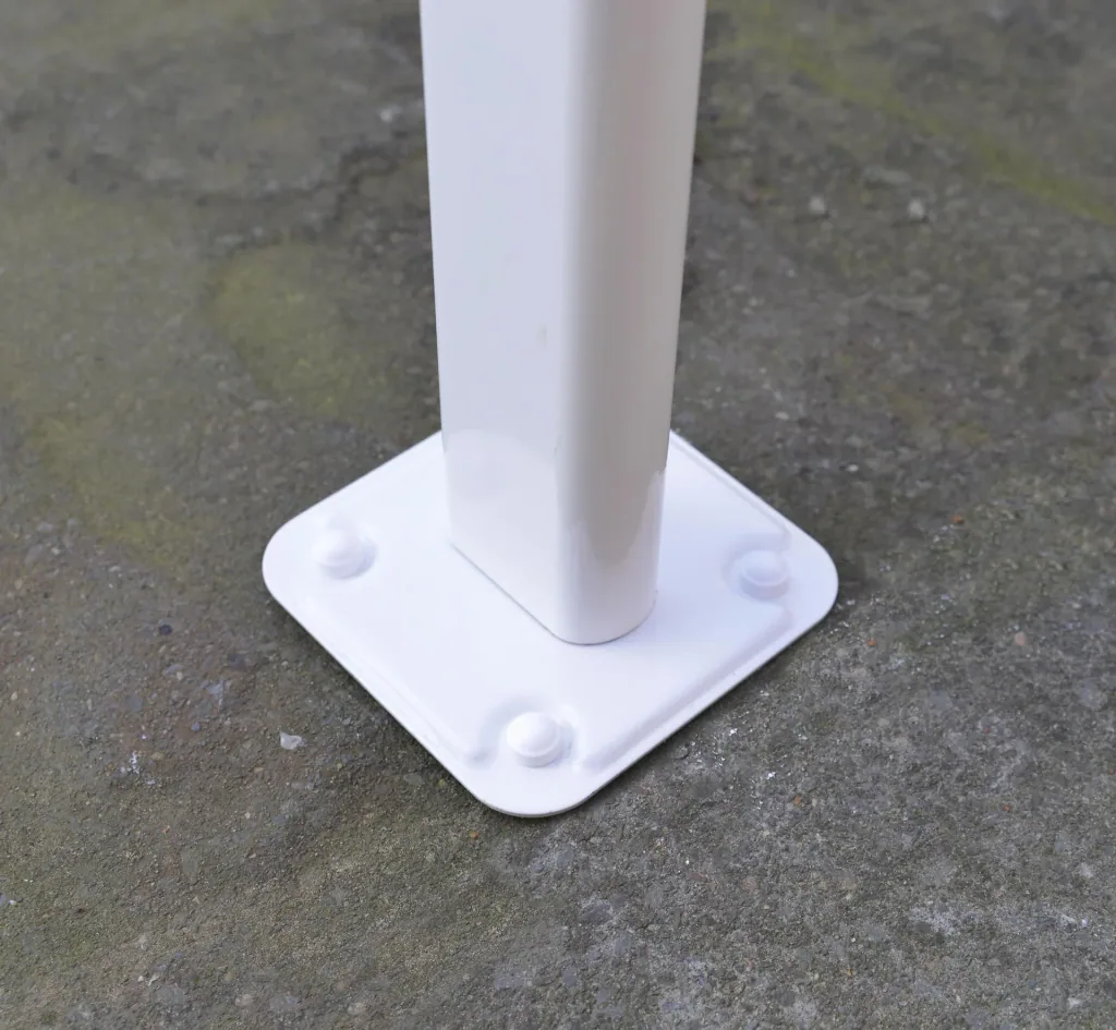 Palram Sierra Terrassenüberdachung 447 × 228 cm Weiß – Aluminium mit 6 mm Polycarbonat