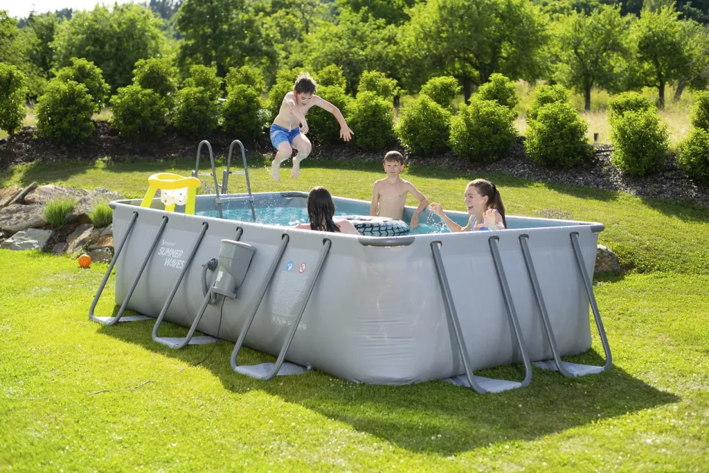 Elite Frame Pool 400 x 200 x 100 cm anthrazit