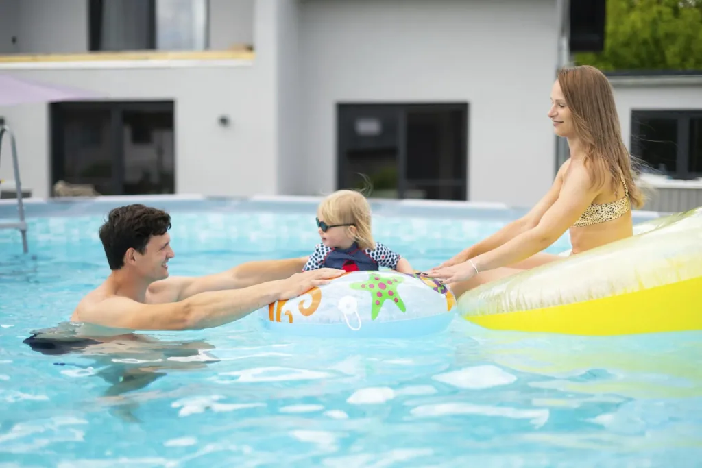 Summer Waves Elite Frame Pool Ø549 x 132 cm anthrazit