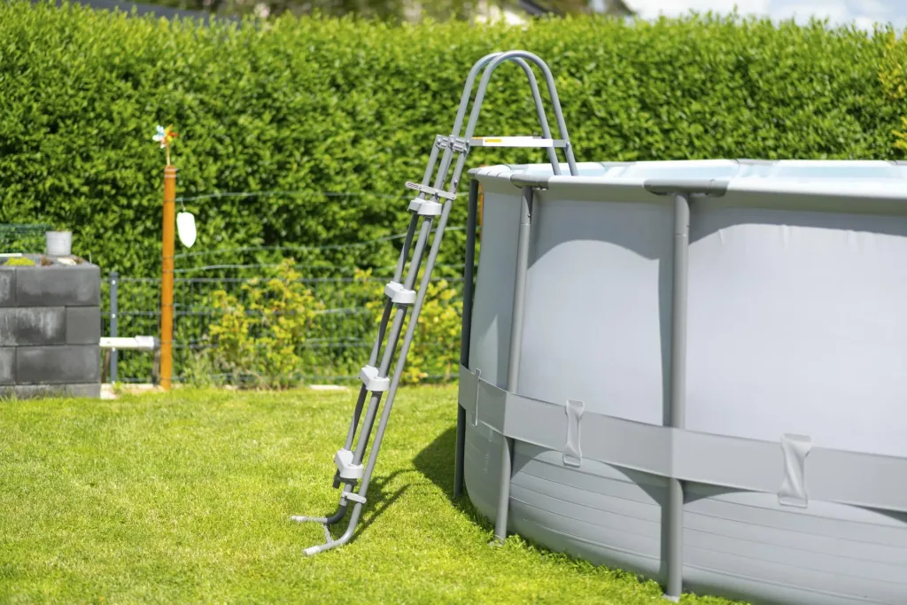 Summer Waves Elite Frame Pool Ø549 x 132 cm anthrazit