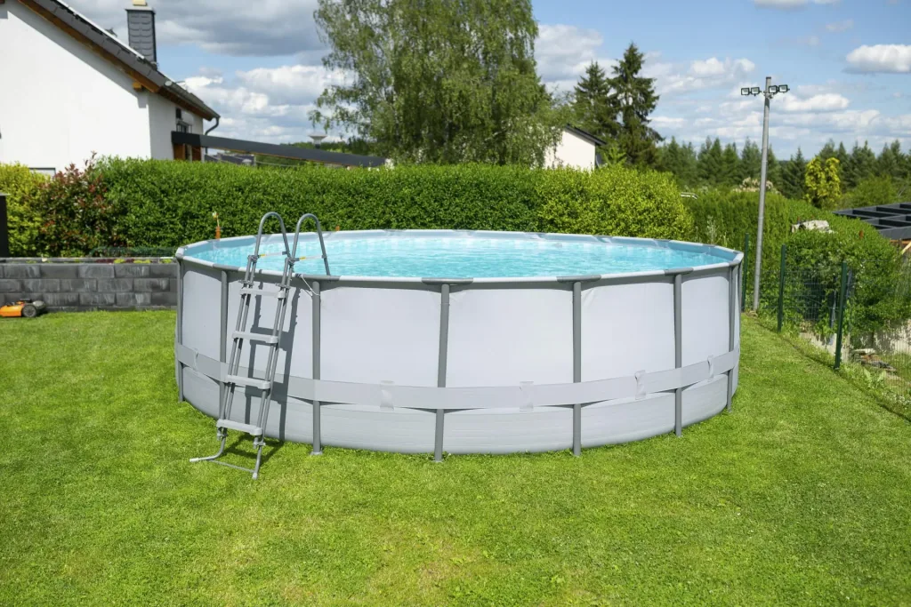 Summer Waves Elite Frame Pool Ø549 x 132 cm anthrazit