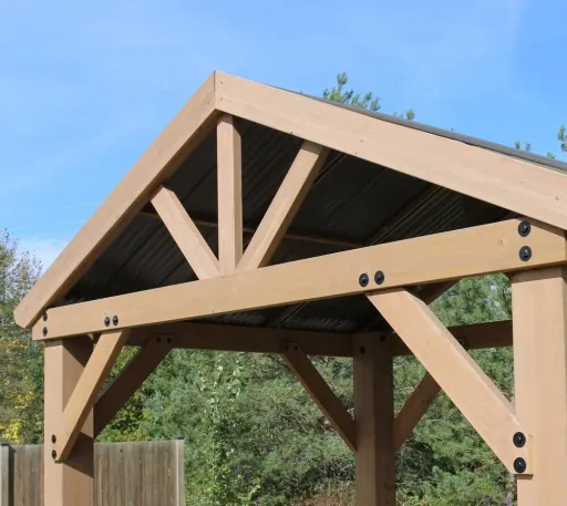 Holzpavillon BBQ Laval 6x7
