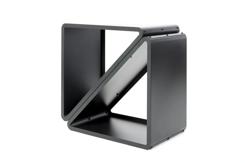 Westmann Kaminholzregal Kaminholzregal 57x35,5x56 cm Schwarz