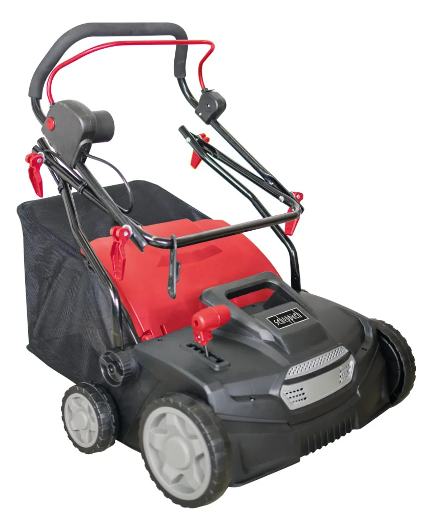 Vertikutierer SC36 1,5 kW, 36 cm, inklusive Lüfterwalze und Sack