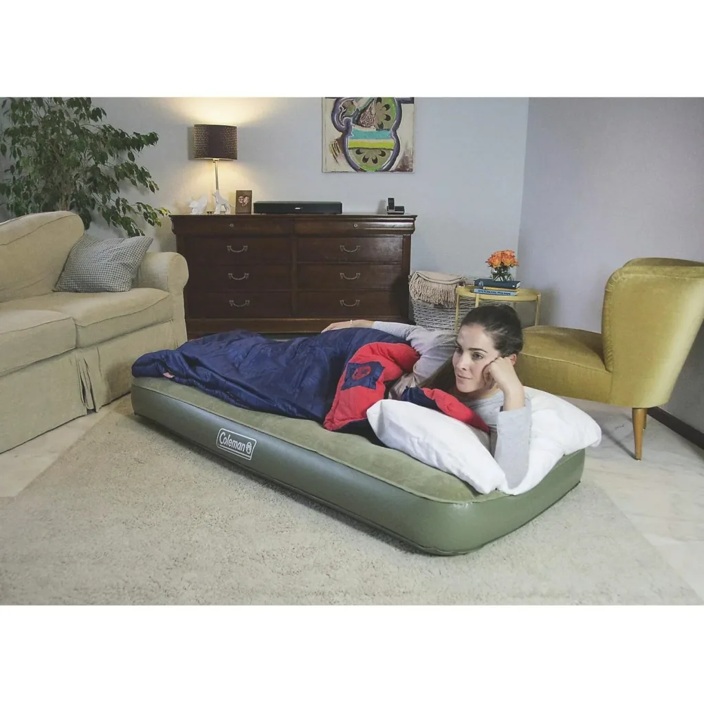 Maxi Comfort Bed Single, Luftbett mit Deluxe-Länge und Airtight  System, Doppelverschlussventil, Maße: 188 x 82 x 22 cm