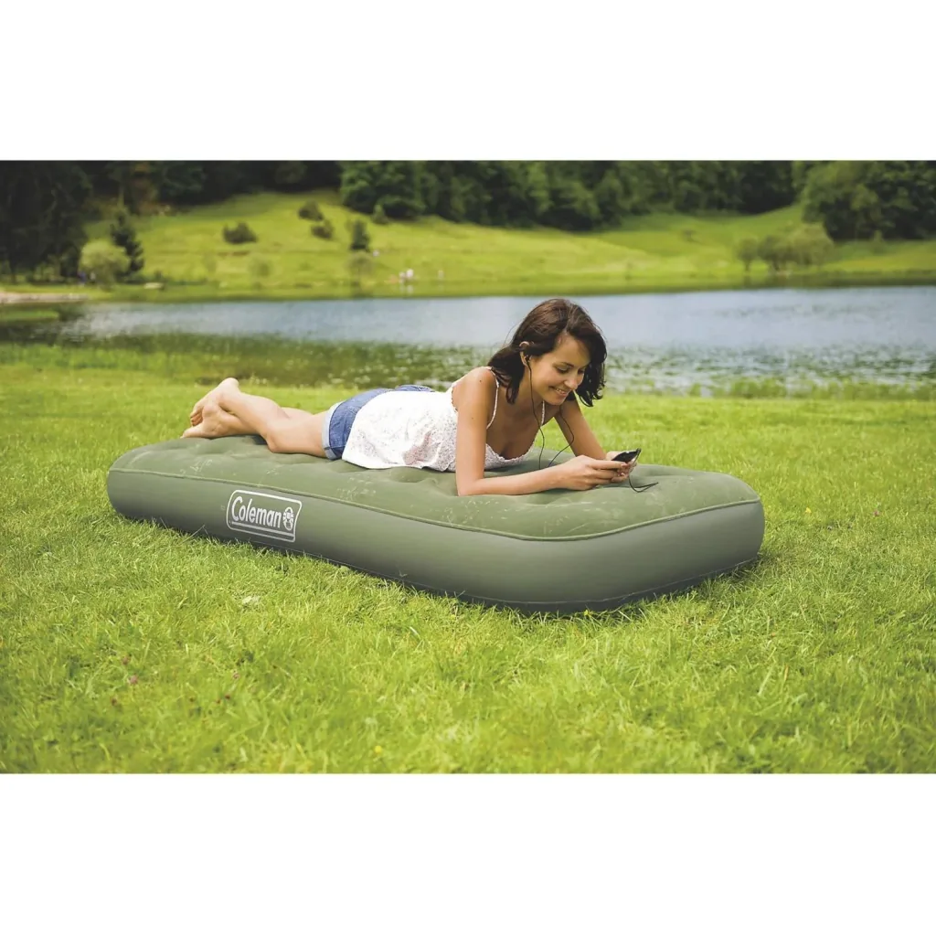 Maxi Comfort Bed Single, Luftbett mit Deluxe-Länge und Airtight  System, Doppelverschlussventil, Maße: 188 x 82 x 22 cm