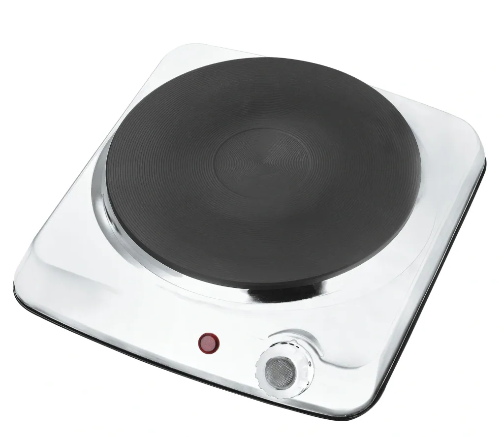 Doppelkochplatte, 15,5/18,5cm, 1000/1500W Elektro-Kochplatte TKG DKP 1002 W