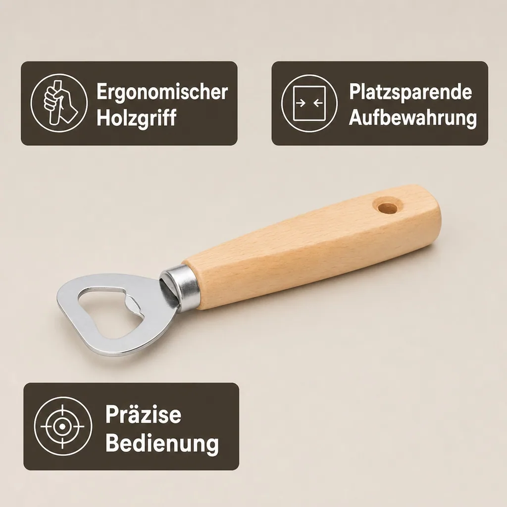 Flaschenöffner mit Aufhängeöse