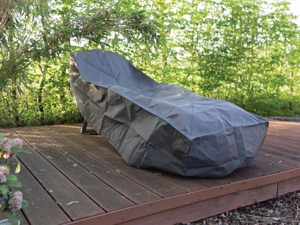 Schutzhülle für Sonnenliege 200 x 75 x 40 cm, wasserabweisend und UV-beständig, starke Outdoor-Abdeckung gegen Regen und Schmutz, atmungsaktives gewebtes Material, ideal für den Garten