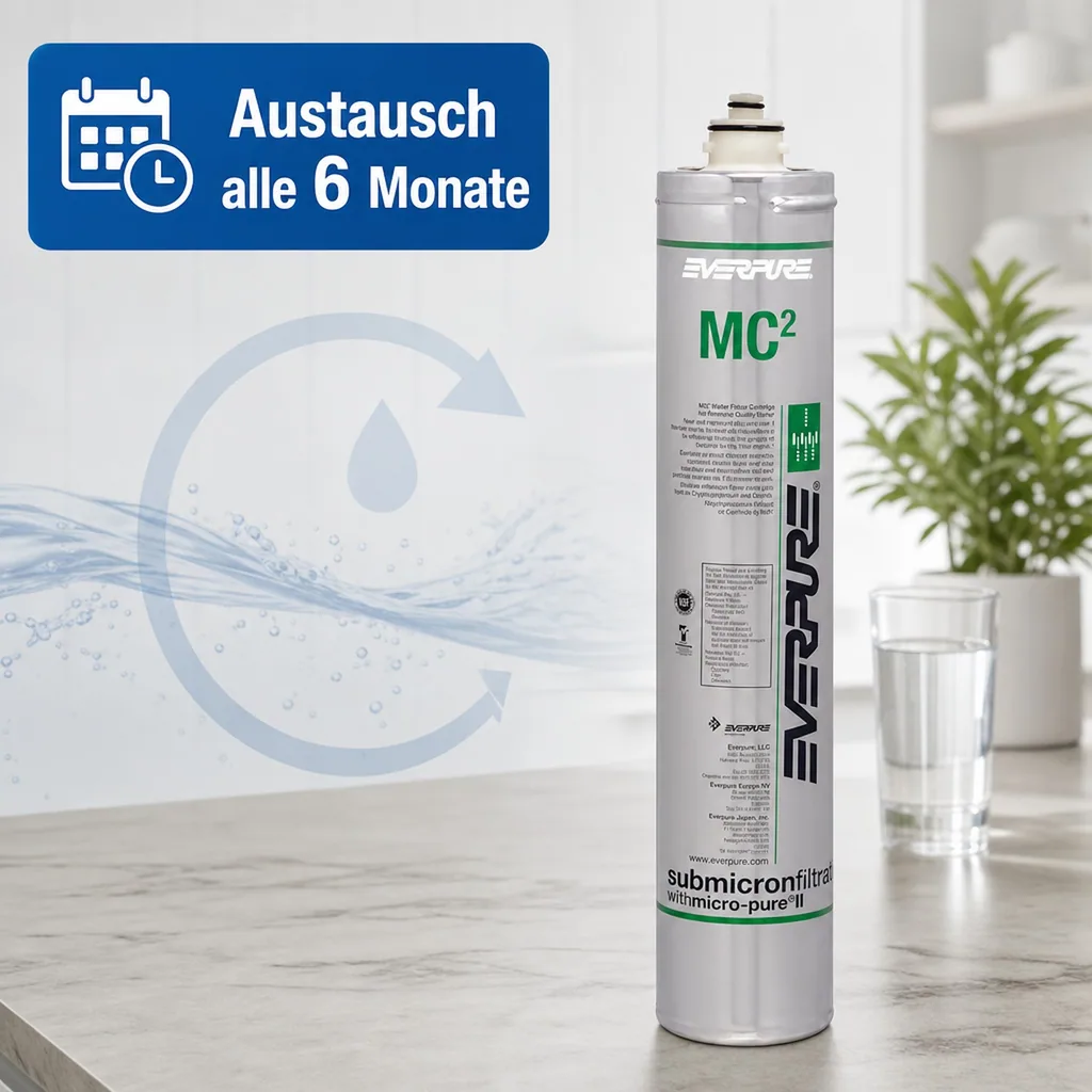 Wasserfilter, Filterpatrone - EVERPURE MC2 für Premium Wasser, Kaltgetränke, Postmix
