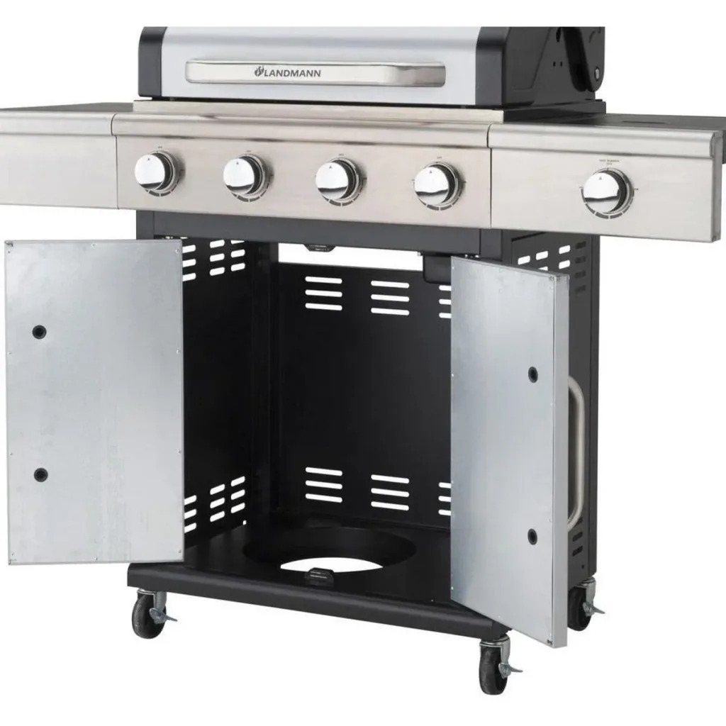Triton 4.1 silver gas barbecue - Gasgrill - BBQ - geeignet für 12 Personen