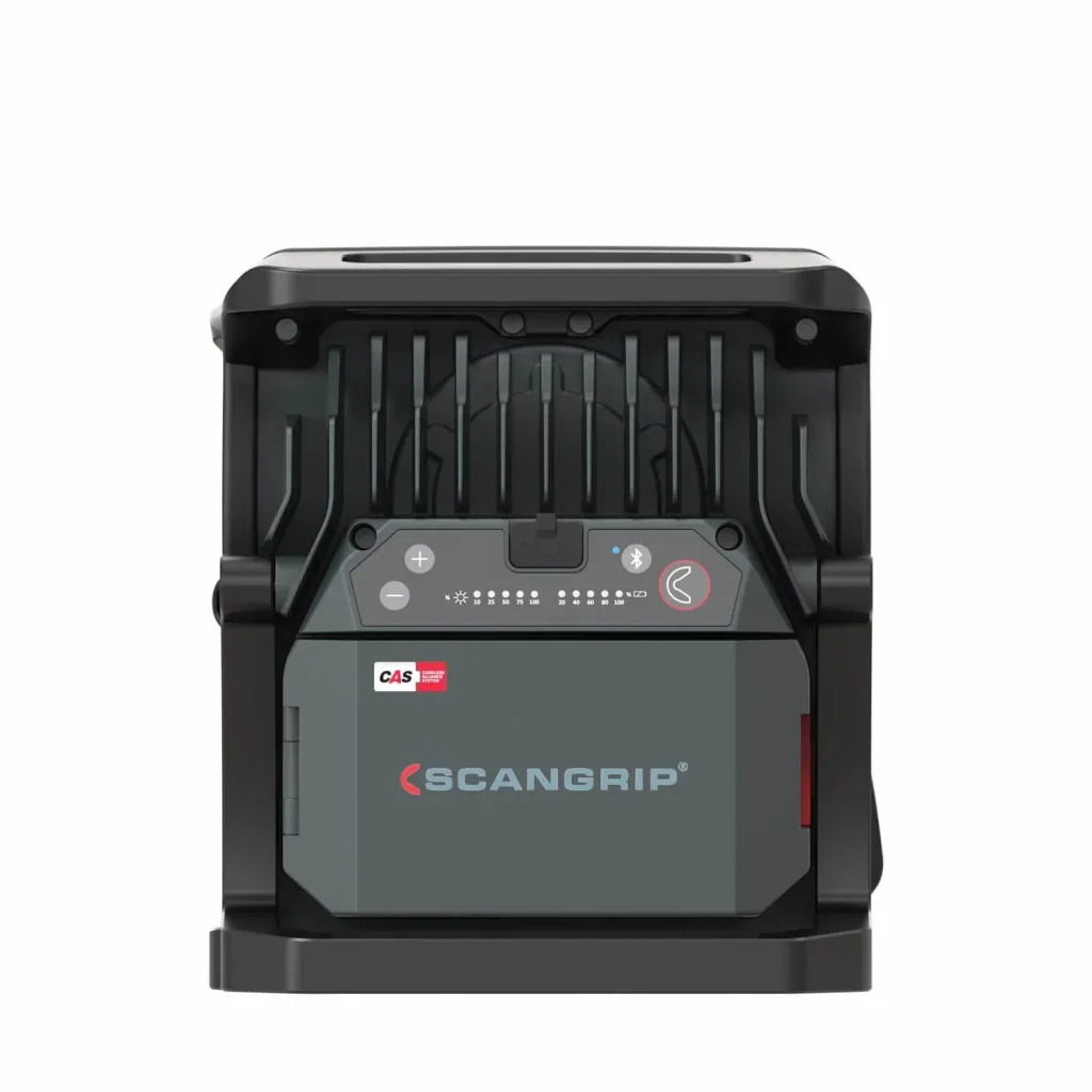 Handflutlichtstrahler NOVA 4 CAS + Diffuser + Scangrip CAS Netzgerät